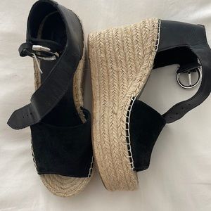 Marc Fisher wedges only worn once! Size 7